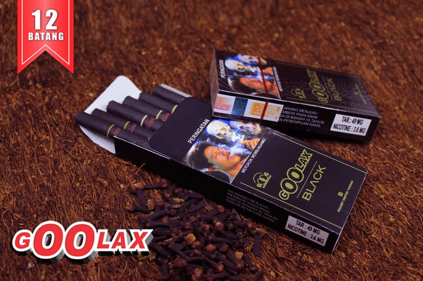 Goolax Black kemasan hitam eksklusif